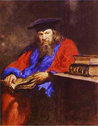 Portrait of Dmitri Mendeleev 