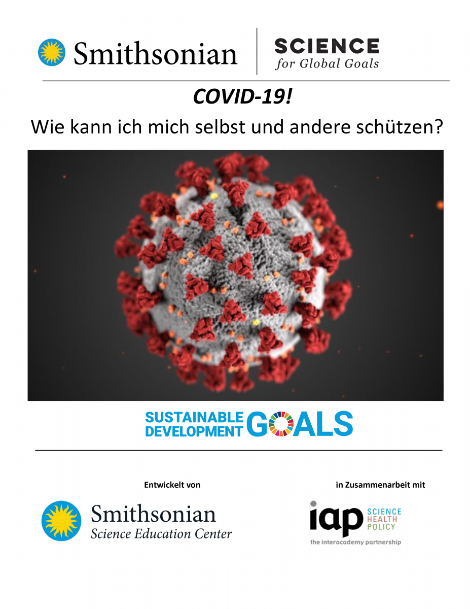 Cover of COVID-19 in German