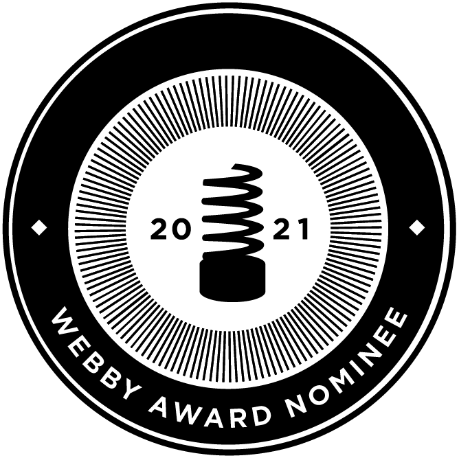 Nominated for The Webby Awards