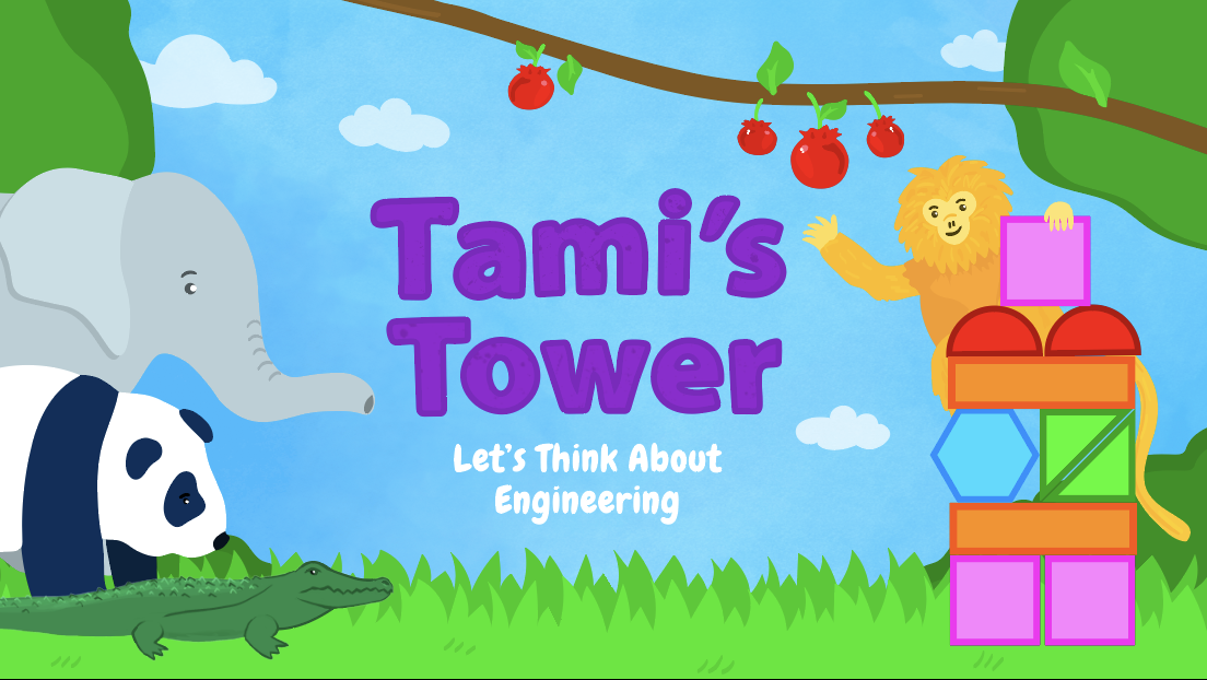 Cover image from Tami's Tower: Let's Think About Engineering