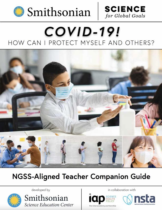 Cover of COVID-19! How Can I Protect Myself and Others? NGSS-Aligned Teacher Companion Guide