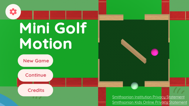 Mini Golf Motion Title