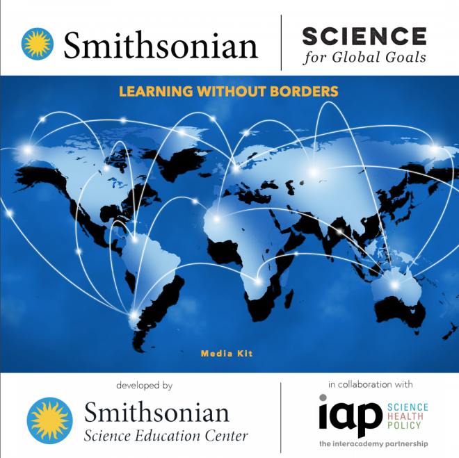 Image of the cover of Smithsonian Science for Global Goals Media Kit