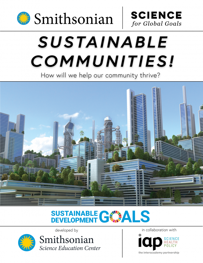 The cover of the Sustainable Communities guide 